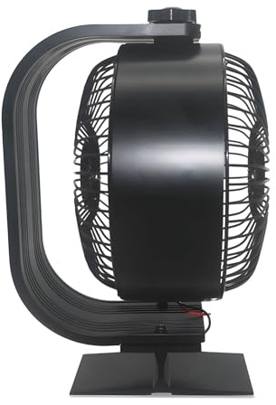 Ventilateur De Poêle À Bois Alimenté Par La 4 Palettes 355CFM Démarrage Automatique 50 °C Aucune Électricité Requise Ventilateur Thermique Circulation Chauffage Domestique Silencieux À