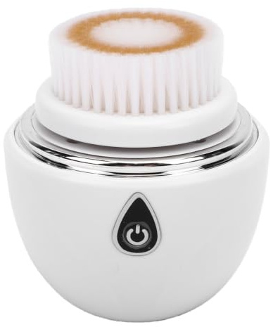Leftwei Electric Facial Cleansing Brush with Adjustable Speed for Deep Cleaning Portable Tool White