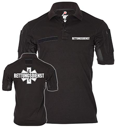 Copytec Tactical Polo Rettungsdienst Sanitäter Artz Notarzt Artzhelfer Assistent Hemd Feuerwehr Uniform Bekleidung #22237