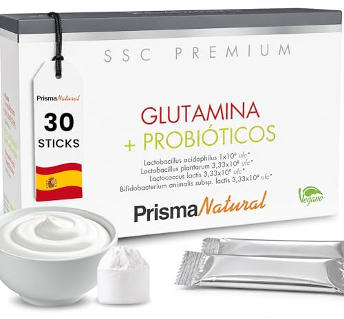 NOVA ENGEL Prisma Natural Glutamine + Probiotics 30 Sticks X 4.37G