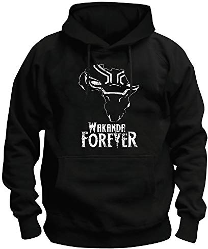 TShirt-People TSP Wakanda Africa Forever Kapuzen-Sweatshirt Herren
