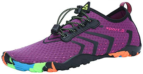 SAGUARO Chaussures pour Sport Aquatique avec Semelle Épaisse - Mixte Adulte