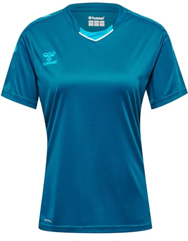 hummel Womens hmlCore Xk Poly T-Shirt, Blue, Extra Large