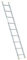 Scala StablePro 9 gradini in alluminio, leggero e resistente, altezza massima di lavoro 3,47 m, 5 anni di garanzia, portata massima 150 kg, Hostrom