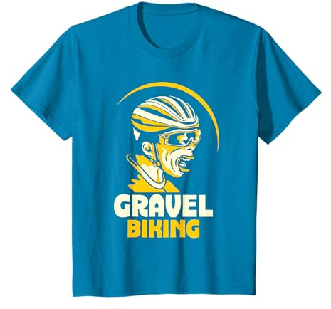 Vélo Sur Gravel Cavalier Graveling Gravier Biker T-Shirt