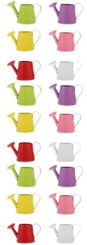 Milisten Kit in Miniatura Da 3 Set Annaffiatoio Per Bambini Vaso in Ferro Per Piante Mini Bollitore Per Decorazioni Per La Casa Giocattolo Di Simulazione Bollitore 6 Pezzi*3