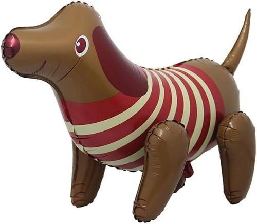 Foil Globos Perro, Globos Helio Perros, Globos Animales Andantes, Globos en Forma de Perro, Globos Animales, Decoración de la Fiesta de Cumpleaños de los Niños