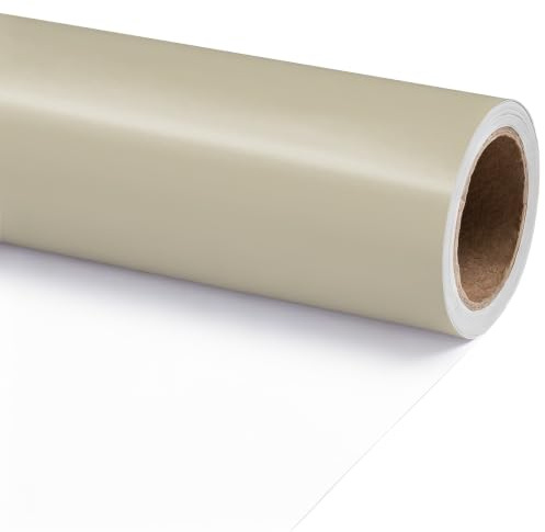 RUSPEPA Presentpapper med rosa blomma, 43 cm x 20 m, minirulle, blommigt presentpapper, rulle för vår, sommar, bröllop och möhippa