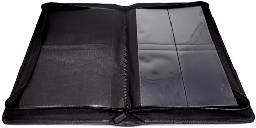 docsmagic.de Premium Graded Card Slab Zip-Album Black - 40 Pockets