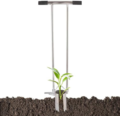 Rempoteur de bulbes à long manche, outil de plantation de bulbes à long manche, outil de plantation de bulbes | Jardinière manuelle de bulbes de jardinage avec long manche, outil pratique pour planter