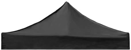 AMENGJ Tetto di Ricambio per Padiglioni Sostituzione del Patio Esterno: telone for Tetto del Gazebo, Nero