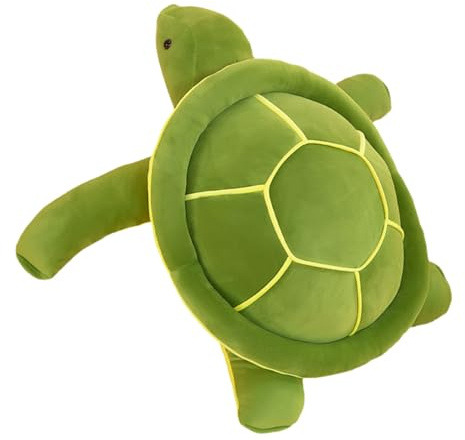 AQCQDQ Plüsch Schildkröte, Plüsch Kuscheltier, Grün, 25cm, Turtle Spielzeug für Dekokissen