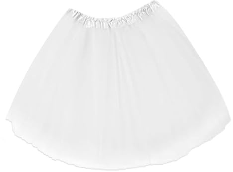 WEINIBAO Gonne Tulle Nero, Gonne in Tulle Elastico Gonna Tulle, Gonnes di Tulles Donna Bambina, Gonne tutù, Gonnes Tulles Halloween, Tutu Ballerina per Carnevale, Halloween Feste, Spettacolo Danza