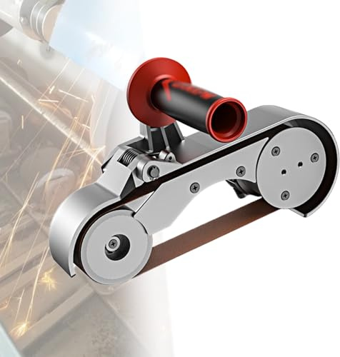 LwiftGal Lijadora De Banda para Tubos De 1100 W, 6 Velocidades Variables, Banda De Lijado: Ideal para Pulir, Dar Acabado Y Eliminar óXido En TuberíAs Y Tubos 2-wheelworkinghead