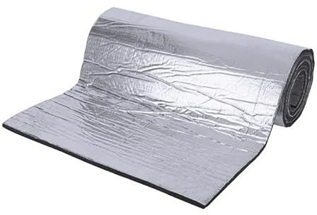 Tapis D'isolation Tapis D'isolation Thermique Insonorisant 5/10 Mm Pour Voiture Fourgon Isolation Phonique Capot Voiture Silencieuse Portes Murs(250x400mm)