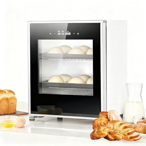 Scatola per lievitazione elettrica dell'impasto, 40 litri per pasta da cucina, yogurt, pane, con 20-50 ℃ regolabile, macchina per la fermentazione, incubatrice per panetteria, per pasta madre, pizza