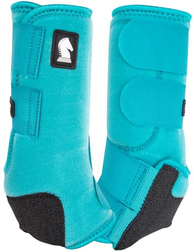 Classic Equine Legacy2 Hinterstützstiefel, Aqua, Größe M