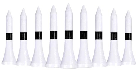LIKOSO Bambus Golf Tees 100 Stück 38mm Tee Golf Zubehör