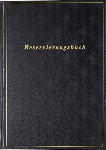 rido/idé Reservierungsbuch 2023 A4 schwarz