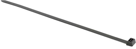 Schneider Electric Thorsman Cable Ties, Pack of 100, Made of Polyamide, 380 x 7.6 mm, Colour: Black, Various Sizes, Smooth Rounded Edges, Super Durable, Self-Locking Cable Ties for Cable Management