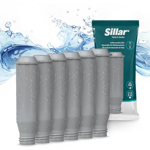 Sillar Filtro de agua para cafeteras, 6 filtros de repuesto para F088 NIRF 700 PRO AQUA | Alarga la vida útil de tu electrodoméstico | Compatible con muchas cafeteras de marcas Krups, Nivona y Melitta