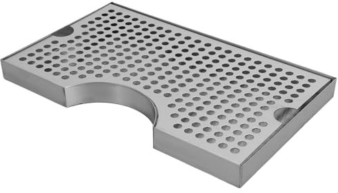 Alipis Stainless Steel Drip Tray Kegerator Beer Dispenser Drip Plate for Beer Machines