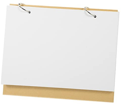 DIYEAH Kalender Handgefertigter Schreibtischkalender Bürobedarf Stehkalender Handzeichnungskalender Home Decor Kalender