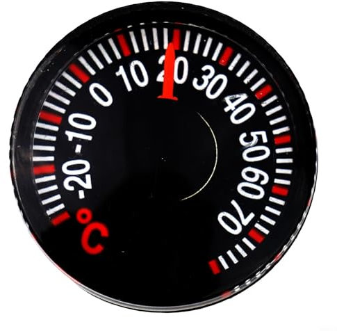 Niceminiwall All Purpose Outside Window Thermometer - Read Outdoor Temperature From Indoors With On Window Thermometer,High Precision Measurement(27mm)