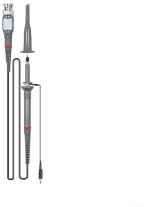 100MHz Oscilloscope Probe Adapter for P6100, Compatible with DSO-for TC2 and DSO-TC3, Aluminum Alloy Construction, 120cm Length, Silver Finish(P6100 Probe)