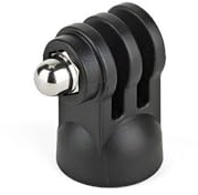 JOBY Pin Joint Mount für Action-Kameras wie GoPros, Kompakt und Langlebig, für 1/4''-20-Befestigung aus ABS-Kunststoff und Edelstahl, für die Content Erstellung, Vlogging, Live-Streaming, Tik Tok
