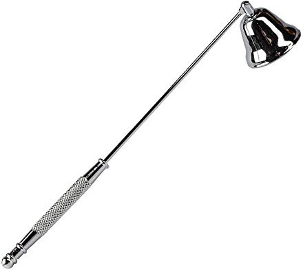 GAKA FAVOR Candle Snuffer Accessory Silver for Putting Out Extinguish Candle Wicks Flame