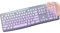 Tastaturabdeckung für Logitech MK295 MK275 MK270 kabellose Tastatur, Logitech K200 K260 K270 MK200 MK260 Tastatur (nicht für andere Modelle), OmbrePurple