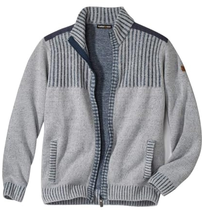 ATLAS FOR MEN - Blouson Tricot - Gilet pour Homme - Disponible en Grandes Tailles du M au 5XL