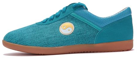 Kung Fu Karate Taekwondo Schuhe,Unisex Tai Chi Schuhe,Leicht und Atmungsaktiv Herren Damen Freizeitschuhe,Canvas-Schuhe,atmungsaktive Kampfsportschuhe zum Täglich Ausbildung Morgen Übungen