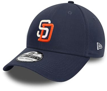 New Era San Diego Padres MLB Cooperstown Marineblau 39Thirty Stretch Cap - L-XL