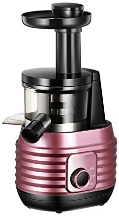 Msuiiixcccc 150W Slow Masticating Juicer Extractor with Reverse Function Cold Press Juicer Machine with Quiet Motor Household Squeezing High-Yield Juice