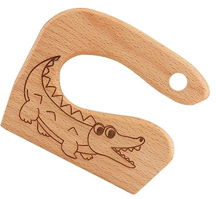 Yardwe Holz Gemüseschneider für Junge Mädchen Spielzeug Gemüseschneider Kindersicherer Holzschneidewerkzeug für Kleinkinder Kindermesser