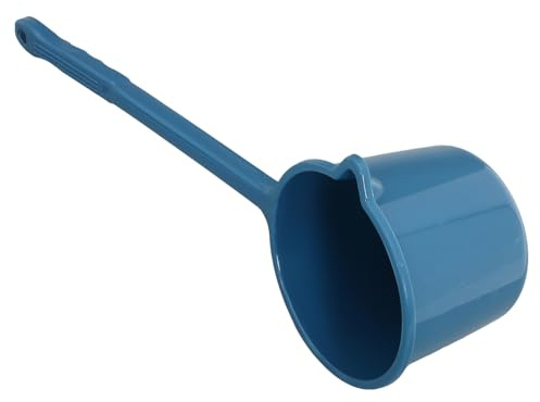 Gadpiparty Mestolo Acqua Plastica Manico Lungo Ergonomico per Bagno Irrigazione Piante e Uso Domestico Design Compatto Leggero Facile da Trasportare e Conservare