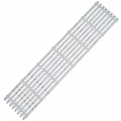 XIMAIACC 8 Pieces LED Backlight Strips for ONN 100012587 100012587-CA LED65D07-ZC62AG-02D 30365007043 65R3 M22227-MT M22083-MT