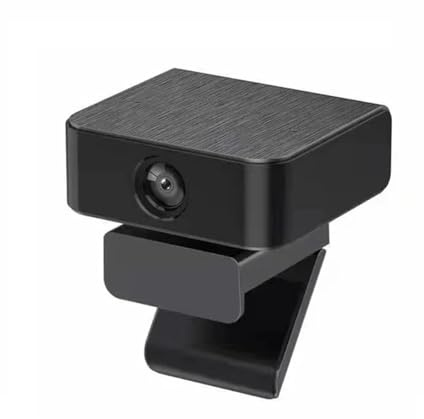 PPLOPPO Webcam USB wireless con tracciamento AI a 360 gradi, 1080P, 2MP, for videoconferenze didattici online, for PC Videochiamate