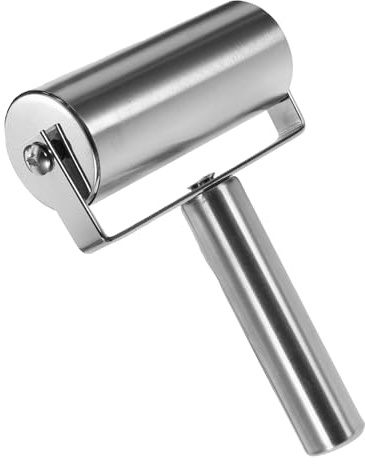 Ipetboom Mattarello in Acciaio Inox 304 per Pasta e Pizza Rullo per Impastare Lavabile e Riutilizzabile Bastoncino da Cucina Versatile per Chef e Uso Professionale Lunghezza Compatta