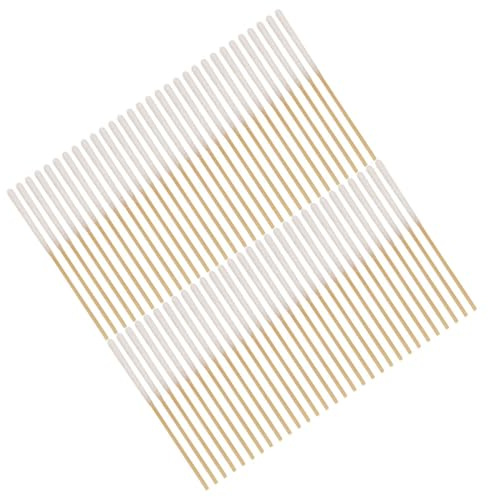 GAROZATION 60 Pezzi Bastoncini di Cotone in Cotone e Bambù Elevata Capacità di Assorbimento per Pulizia Efficiente, Accessorio di Bellezza per Make-up e Cura Personale