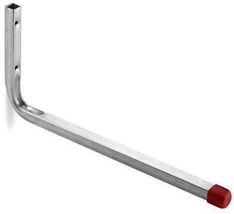 OrgaTech 4 x Wandhaken 165 x 350 mm Gerätehalter Garagenhaken Allzweckhaken