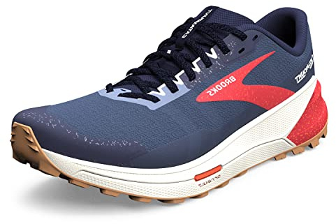 Brooks Damen Catamount 2 Sneaker, Navy/Bittersweet/Peacoat, 36.5 EU