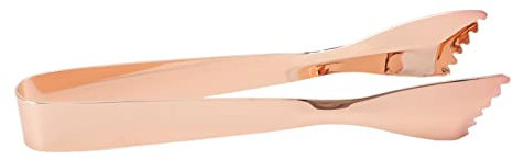 Pinze per zucchero, pinze per il ghiaccio in acciaio inox per zuccheri e alimenti per la casa e la cucina (colore : rame placcato)