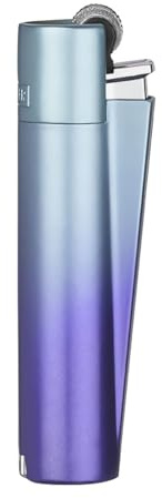 Weedness 1 x Encendedor Clipper Edición Especial Degradado Azul - Clipper Gas Limitado Bong Pipas Pipa Desechable