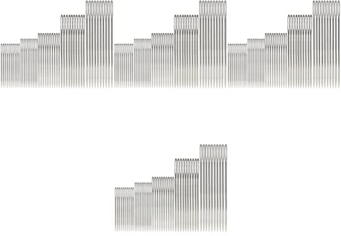 Ciieeo 20 Sets Nähreparaturwerkzeuge Sticknadeln Set Silber Zum Stricken Und Handarbeiten