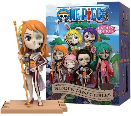 Mighty Jaxx - One Piece Series 5 Women's Edition av One Piece | Freeny's Hidden Dissectibles | Blind samlarfigurer | Innehåller en slumpmässig figur
