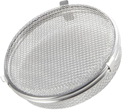 Geschirrspüler Silber Besteckkorb aus Runder Edelstahl | Großes Fassungsvermögen, Mesh Design mit Glatter Oberfläche, für Besteck und Gabeln