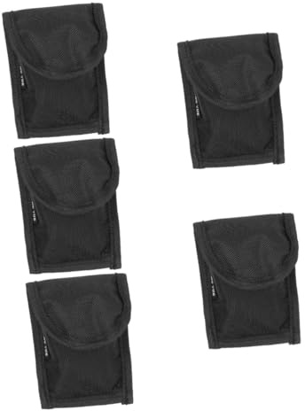 Abaodam 5stücke Saxophon Mundstück Aufbewahrungstasche Praktische Tasche Für Trompetenmundstücke Leicht Vielseitig Für Musiker Aus Langlebigem Material